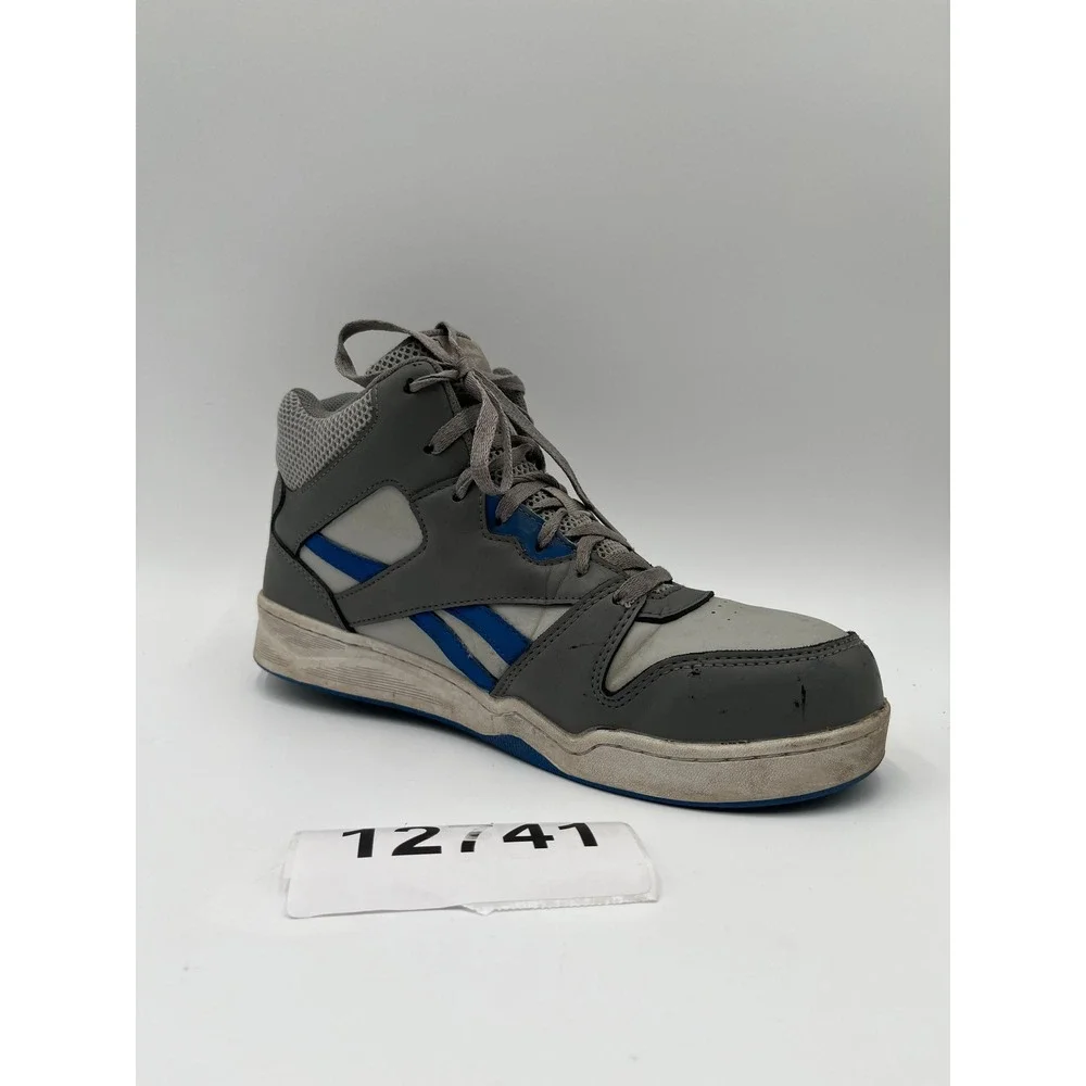 Reebok High Top Sneakers Mens 10 Grey Fair ASTM F2413-18 Work Shoes